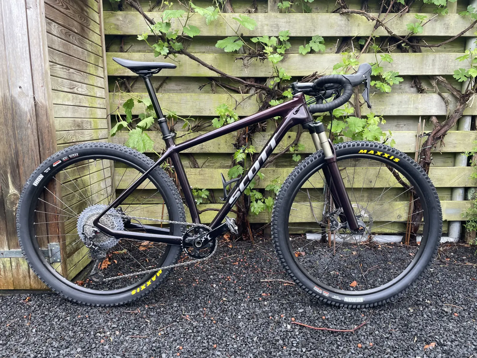 Final built bike, complete